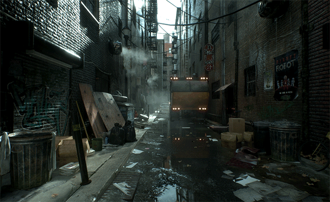 alley