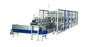 Continuous Motion Wraparound Case Packer

