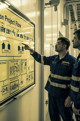 Fibre King engineers working on turnkey automation solution for food production facility in Australia