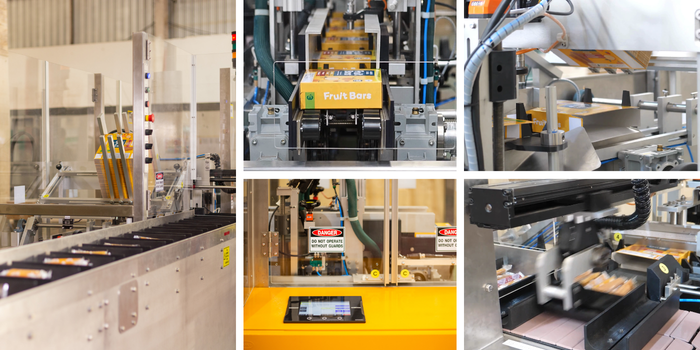 Compact Cartoning Automation for Australian Fruit Bar Packaging | Fibre King