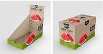 Shelf-ready packaging trays produced on automated food packaging line