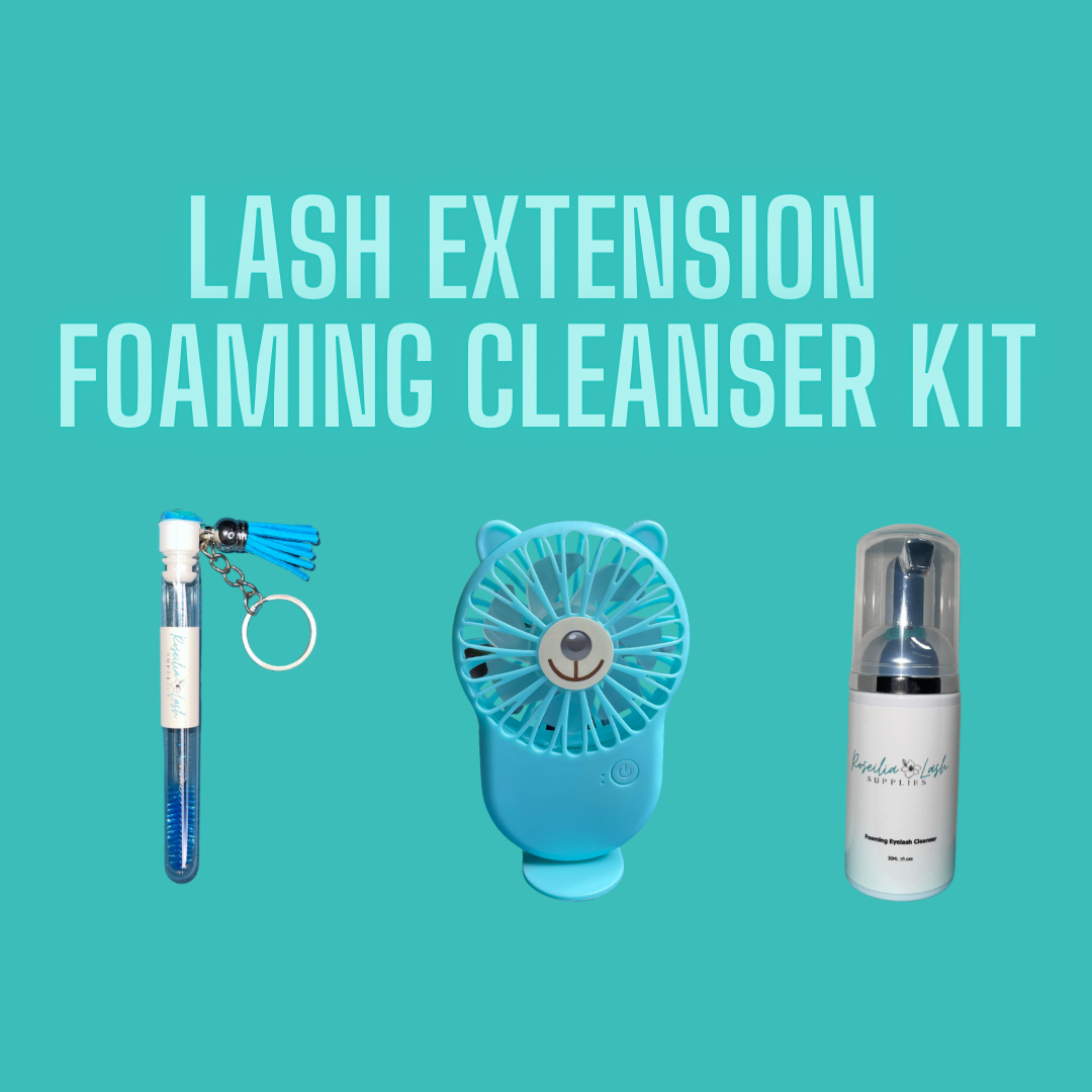 Lash Extension Foaming Cleanser Kit 
