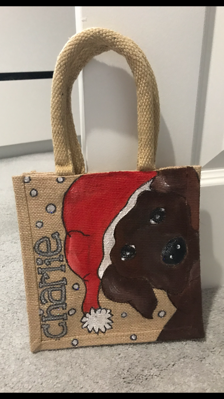 personalised jute bags pet jute bag festive