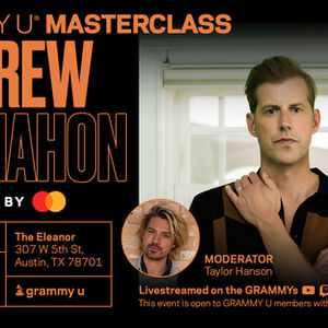 GRAMMY U Masterclass with Andrew McMahon Powered By Mastercard