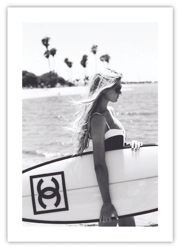 Chanel Surfboard
