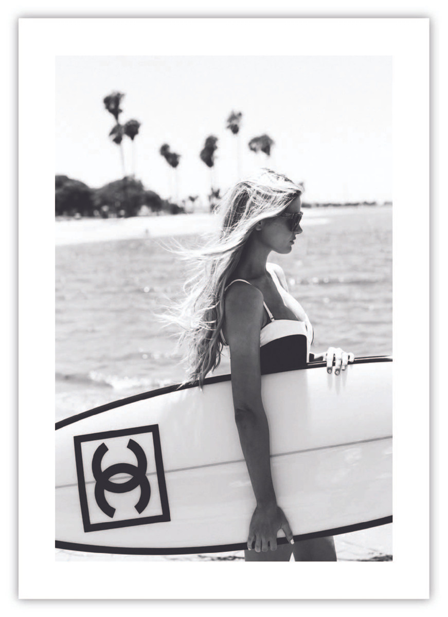 Chanel Surfboard