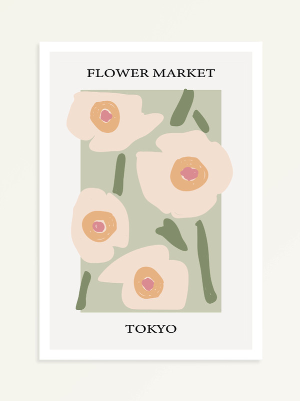 Flower market, Tokyo