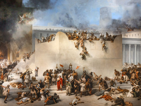 La distruzione del tempio di Gerusalemme -Francesco Hayez - gallerie Accademia Venice