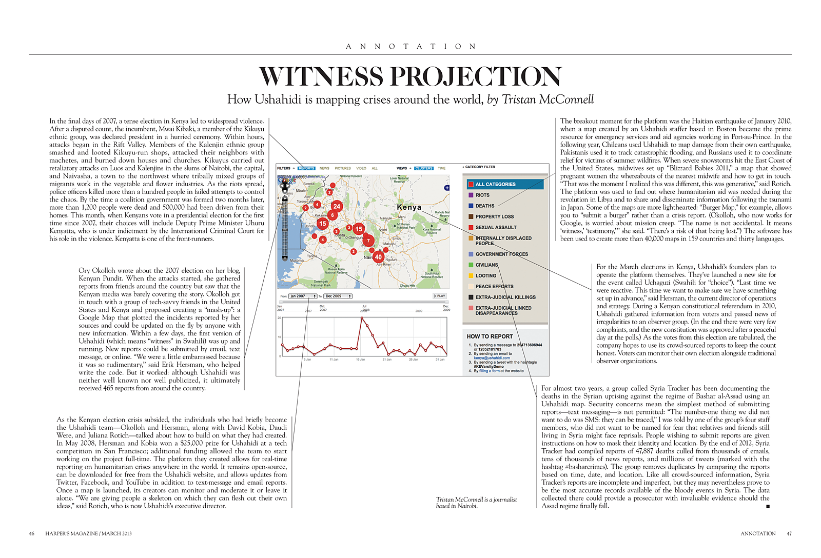 Witness Projection