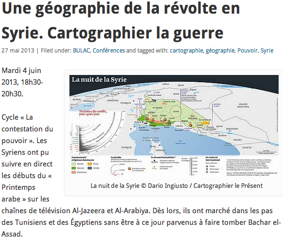 Une Géographie en Syrie
