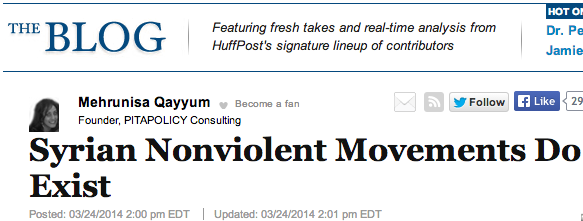 Syrian Nonviolent Movements