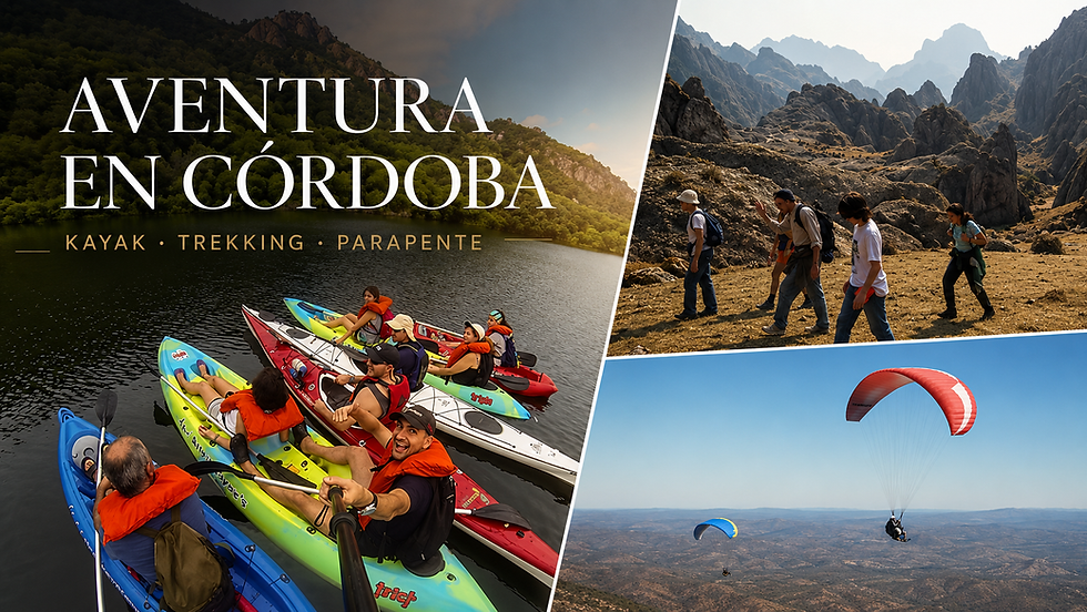 Las mejores experiencias de turismo aventura en Córdoba: un recorrido por lo desconocido