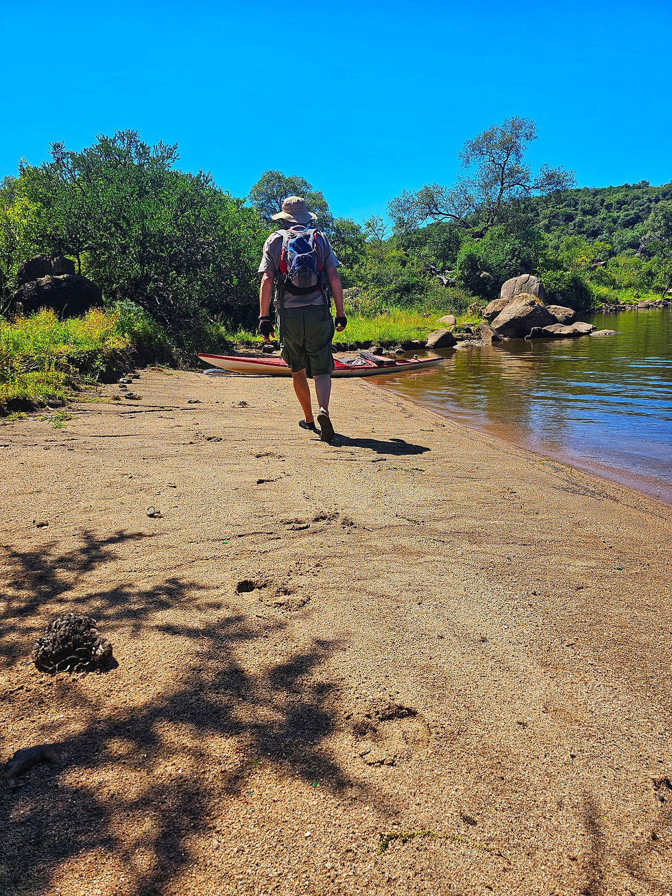Explorando la desembocadura del Rio Grande - Dique Cerro Pelado (Sierras de Córdoba)