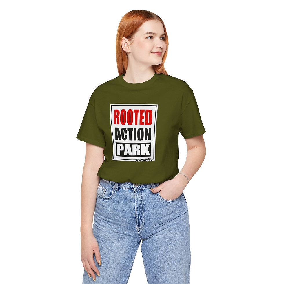 Thumbnail: Rooted "Street Wear" Design Unisex Jersey Short Sleeve Tee