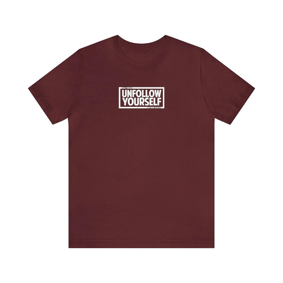 Thumbnail: "Unfollow Yourself"  Softstyle T-Shirt