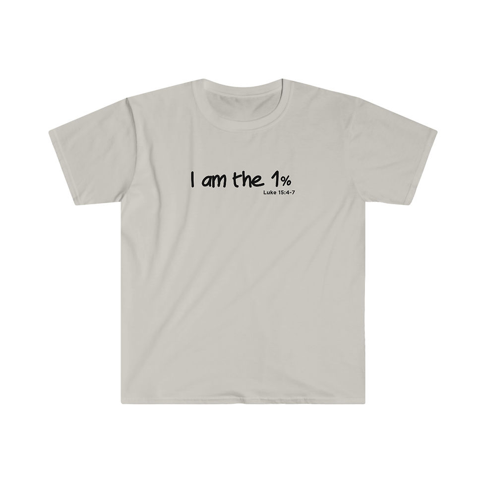 Thumbnail: "The One Percent" Soft-style T-Shirt