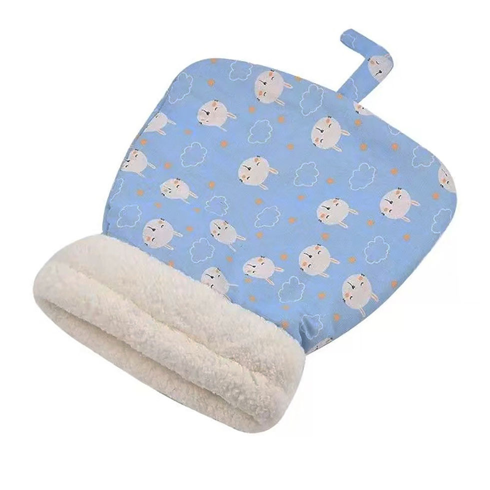 Thumbnail: Soft Cat Sleeping Bag – Fluffy Cuddly Pet Pocket Bed for Cats & Small Dogs