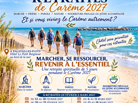 🌿 Carême 2027 : et si 5 jours suffisaient pour recommencer ?