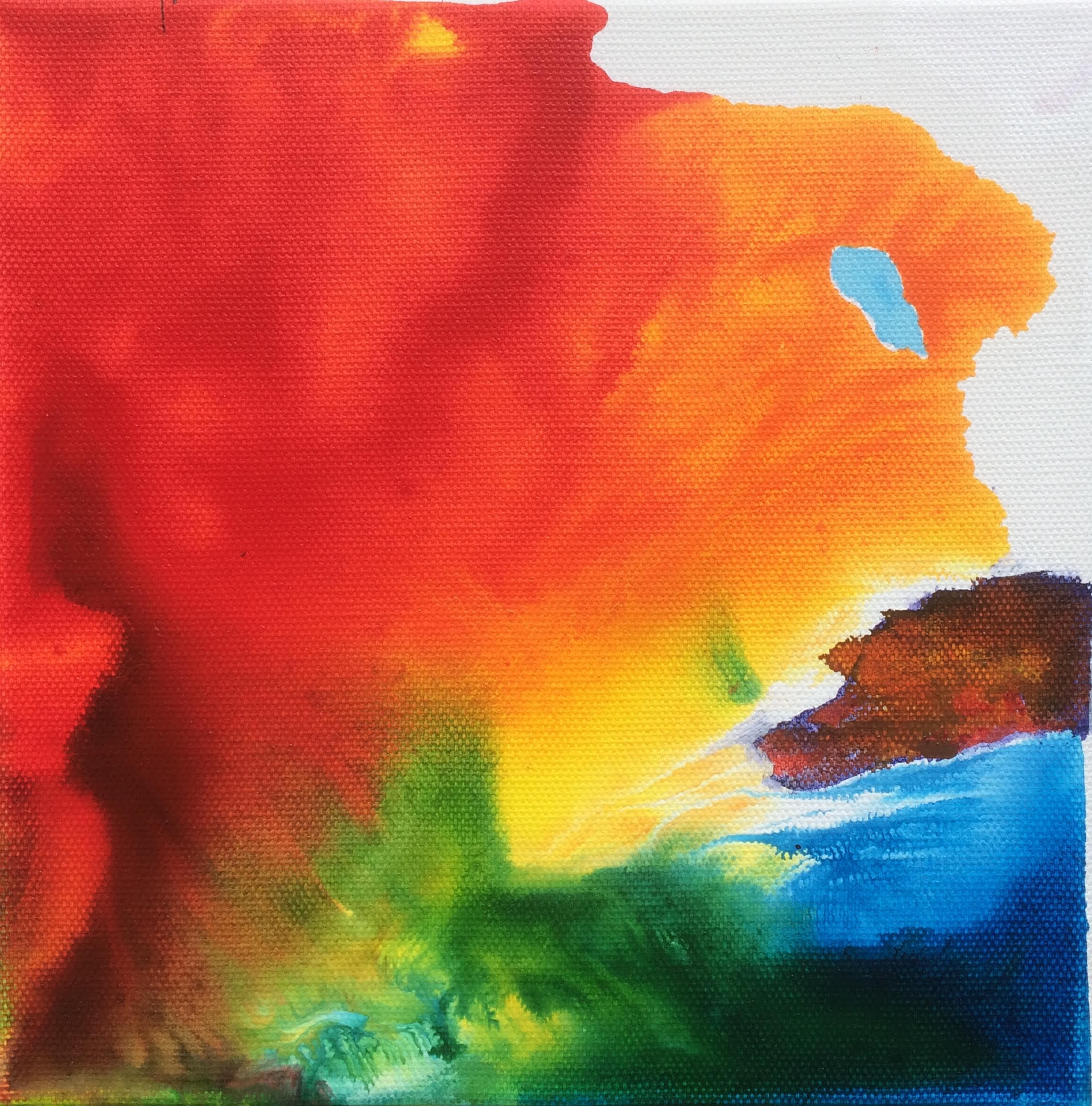 Michael Eldridge - Acrilic on canvas 20 x 20 cm