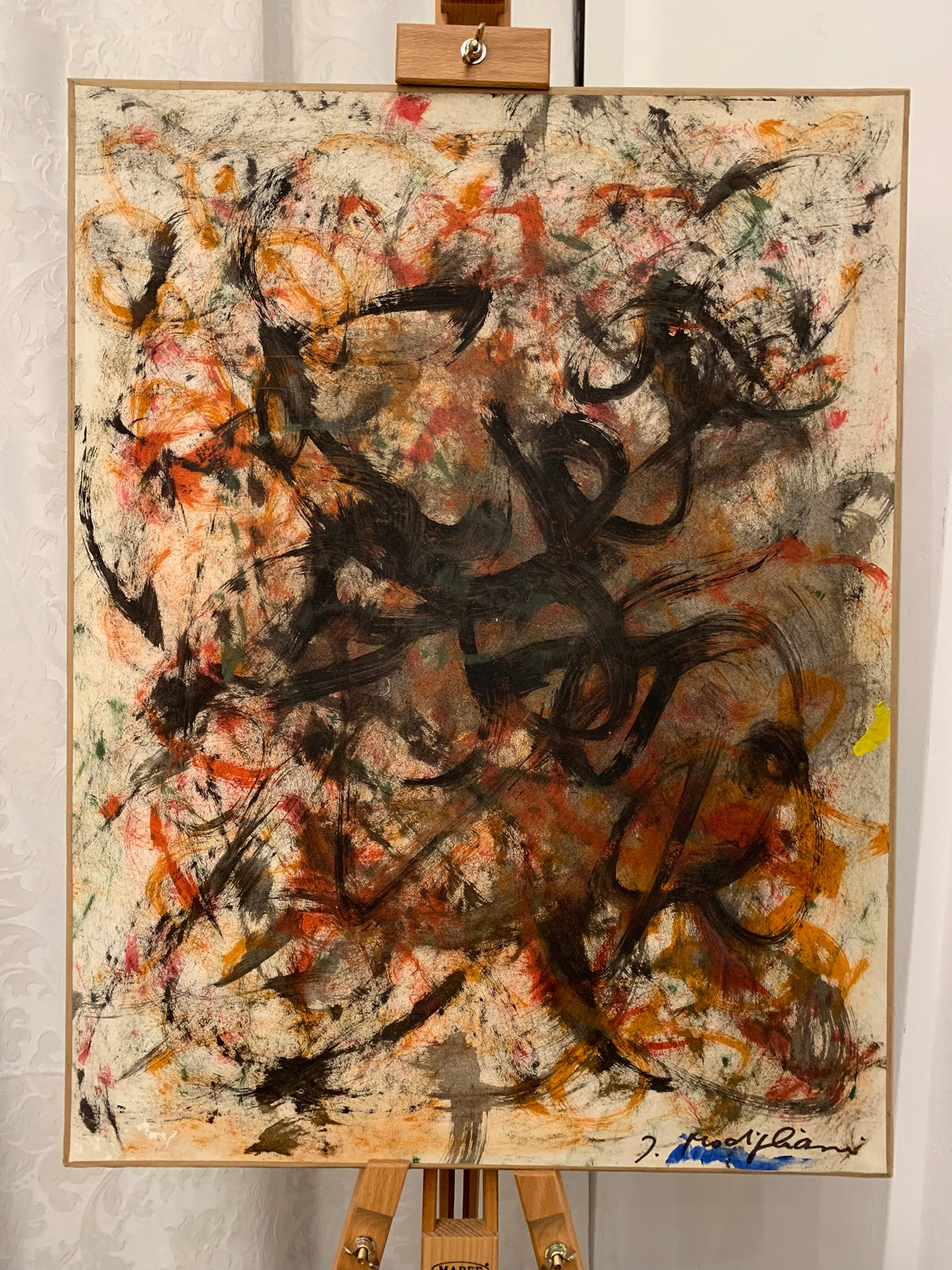 Jeanne Modigliani oil on canvas