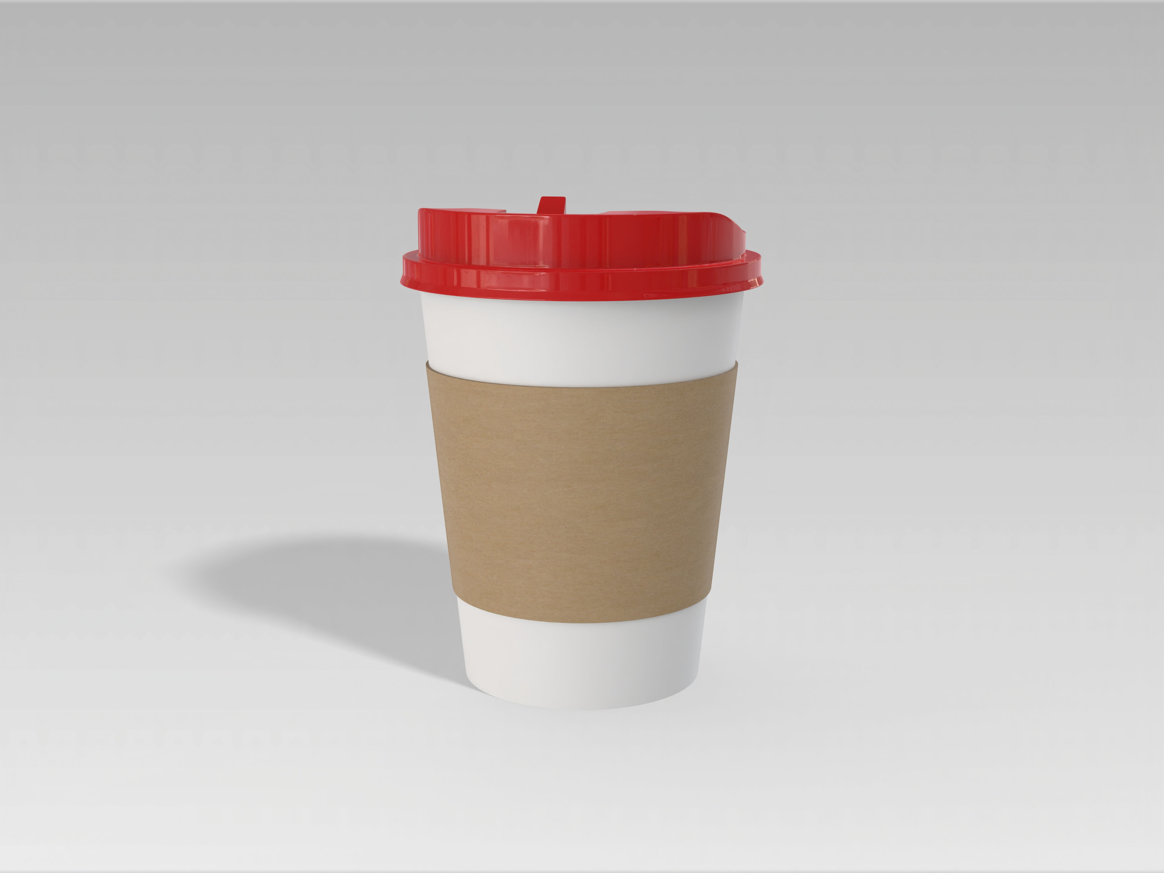 90mm Red Cup Lid