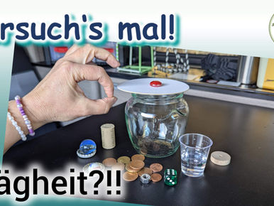 Trägheit?! Physikexperiment für Kinder