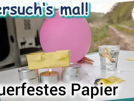Feuerfestes Papier