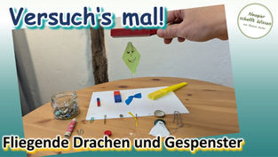 Fliegende Drachen und Gespenster