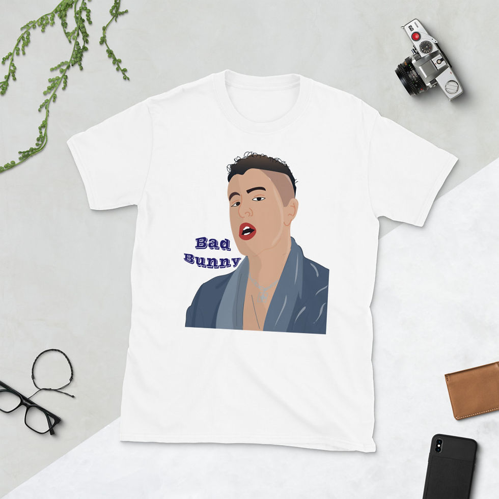 Miniatura: Short-Sleeve Unisex T-Shirt  de Bad Bunny