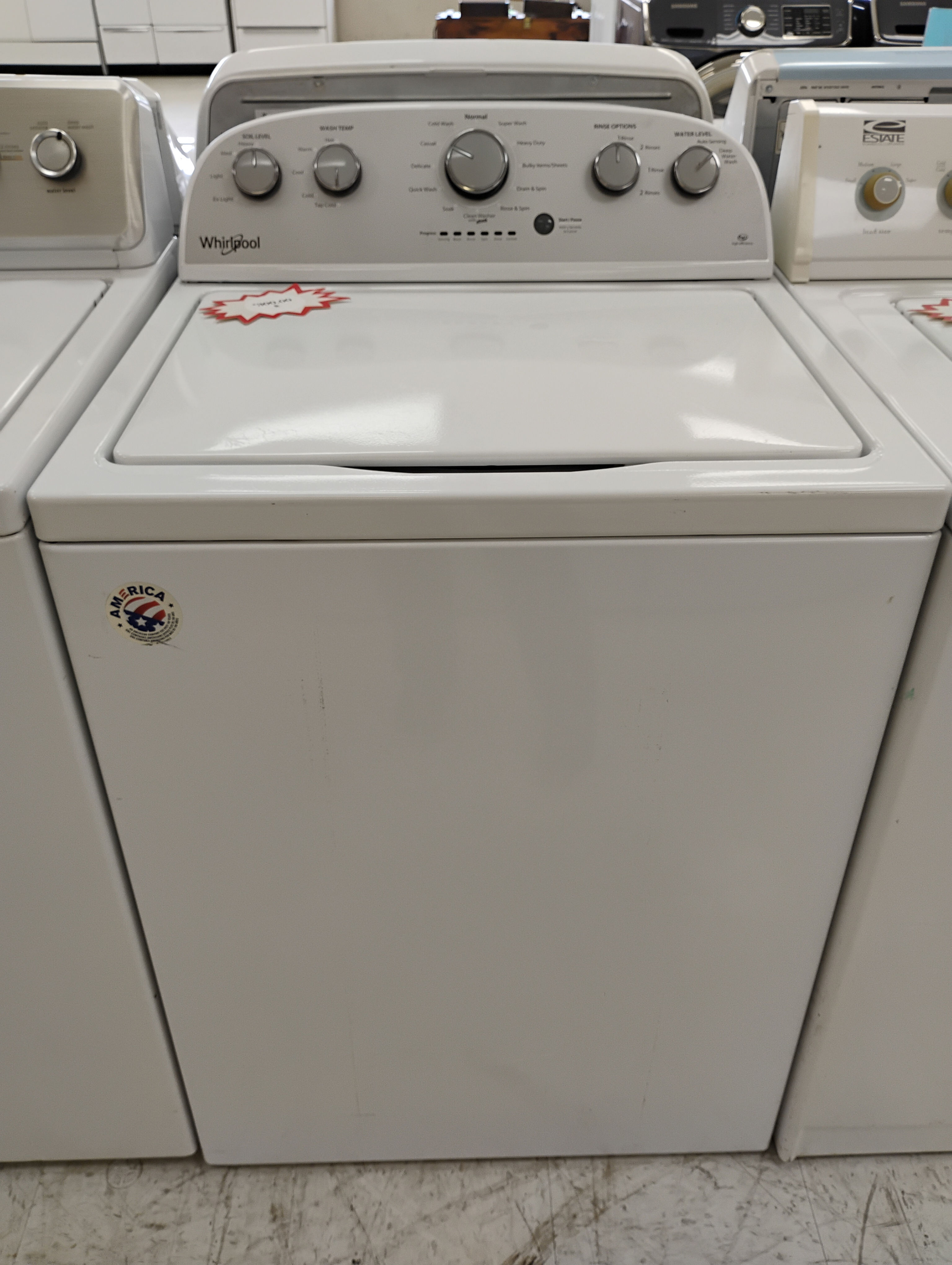 Whirlpool HE Washer
