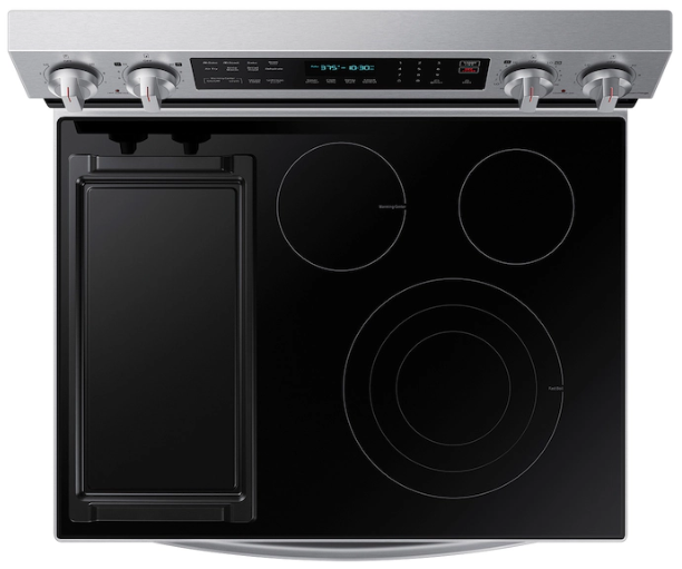 Thumbnail: Samsung 6.3 cu. ft. Freestanding Electric Range with No-Preheat Air Fry