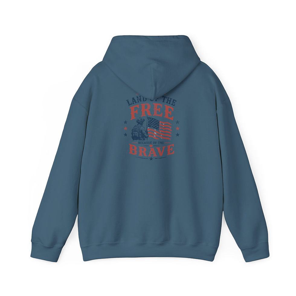 Thumbnail: Because of the Brave Hoodie