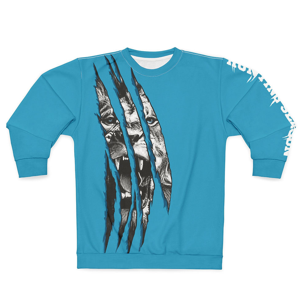 Detroit Lions Hunting Season Honolulu Blue Sweatshirt