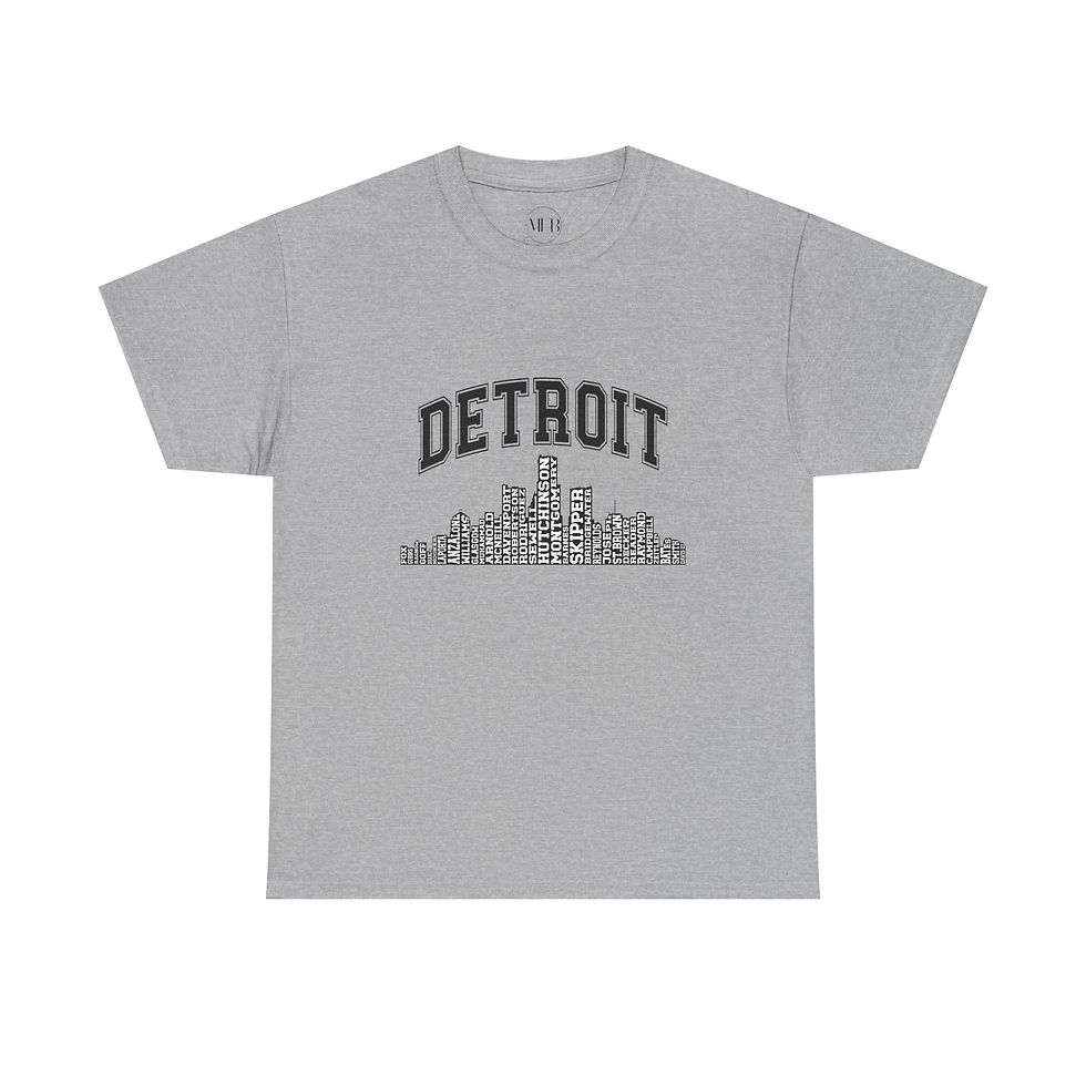 Thumbnail: Detroit Skyline T-Shirt
