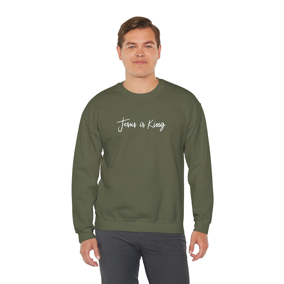 Thumbnail: Jesus Is King Crewneck