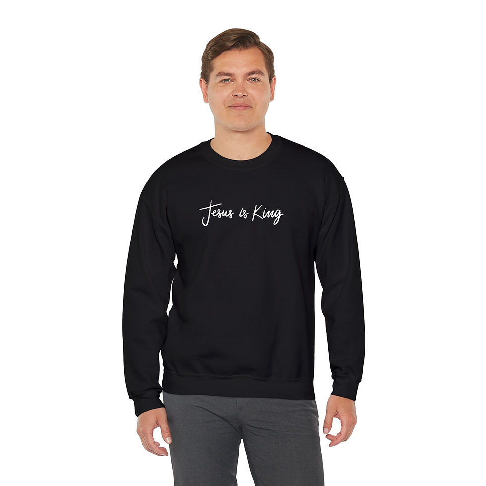 Thumbnail: Jesus Is King Crewneck
