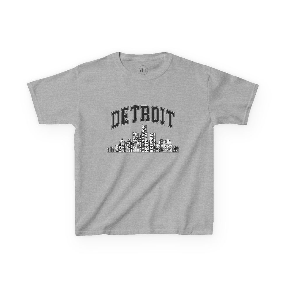 Thumbnail: Detroit Skyline YOUTH T-Shirt