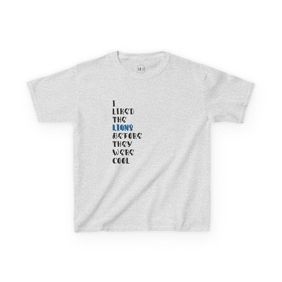 Thumbnail: I Liked The Lions Before They Were Cool YOUTH T-Shirt
