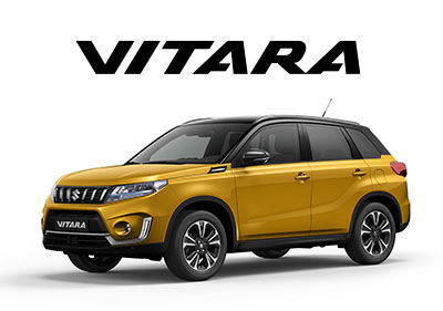Suzuki Vitara — Kompakts, izturīgs un dinamisks apvidus auto ar viedo AllGrip Select sistēmu, kas nebaidās no dubļiem, sniega vai meža ceļiem.