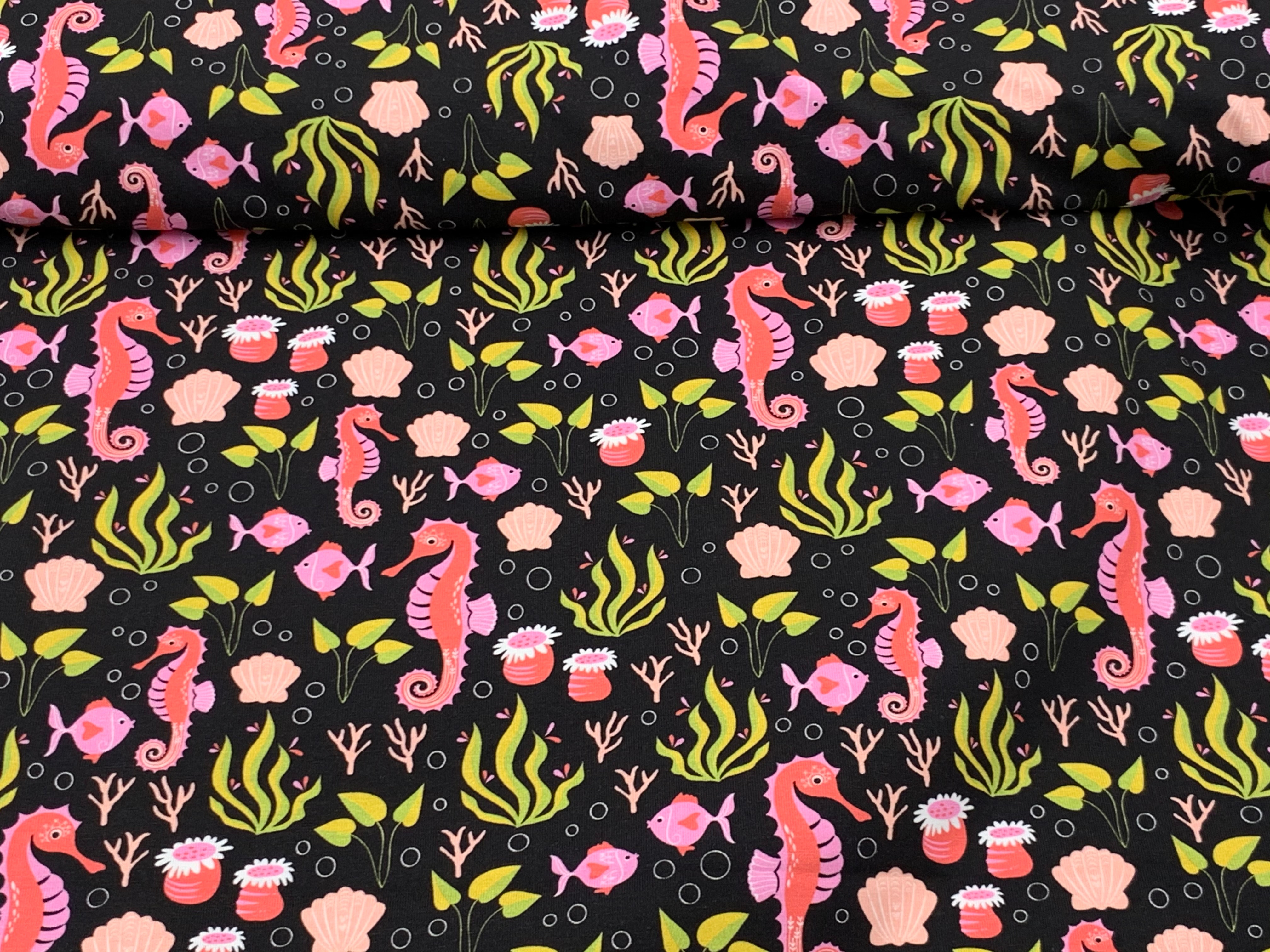 Hilco Jersey „Sea Life“ Seepferdchen