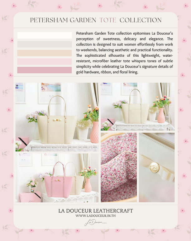 La Douceur - Petersham Garden Tote Collection