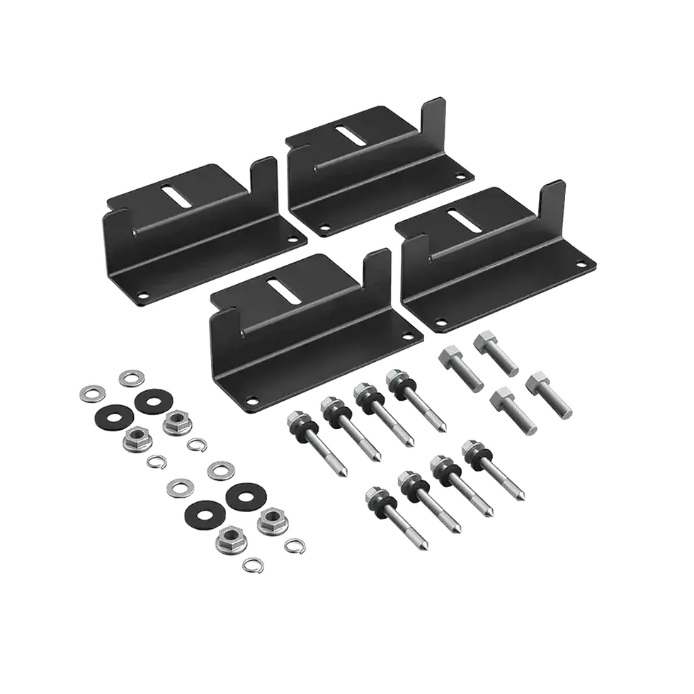 Thumbnail: Ecoflow 2 x 100W Rigid Solar Panel + 2*Solar Panel Mounting Feet