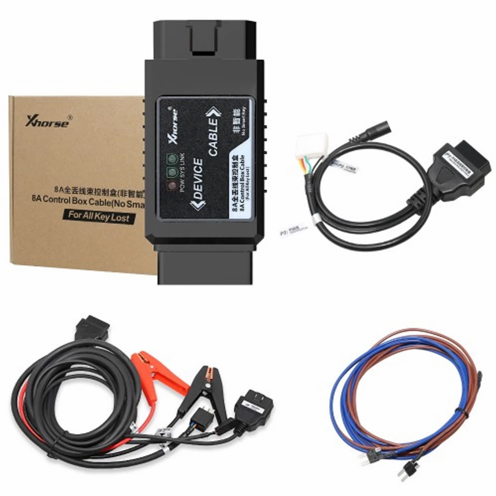 Xhorse Toyota 8A Non-smart Key Adapter for All Key Lost
