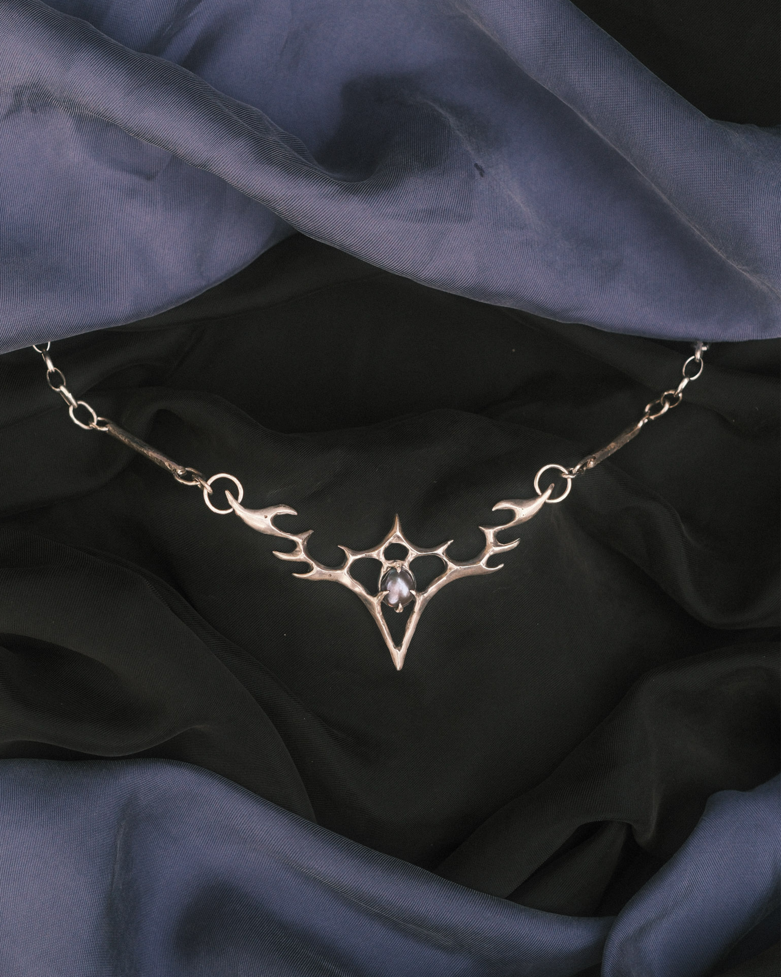 Silver Samsara Necklace