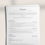 Thumbnail: ATS Resume Template - Minimalist Resume Template