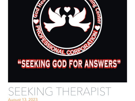 Seeking Therapist