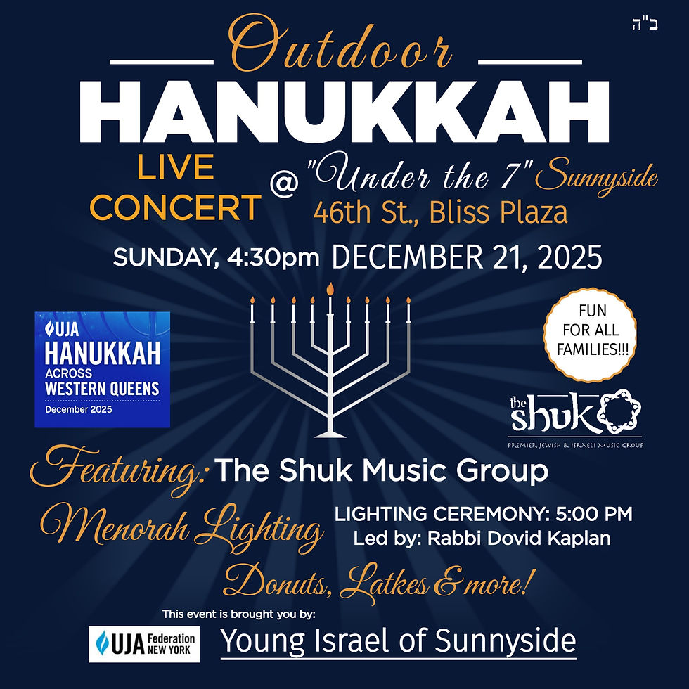 Hanukkah at Sunnyside