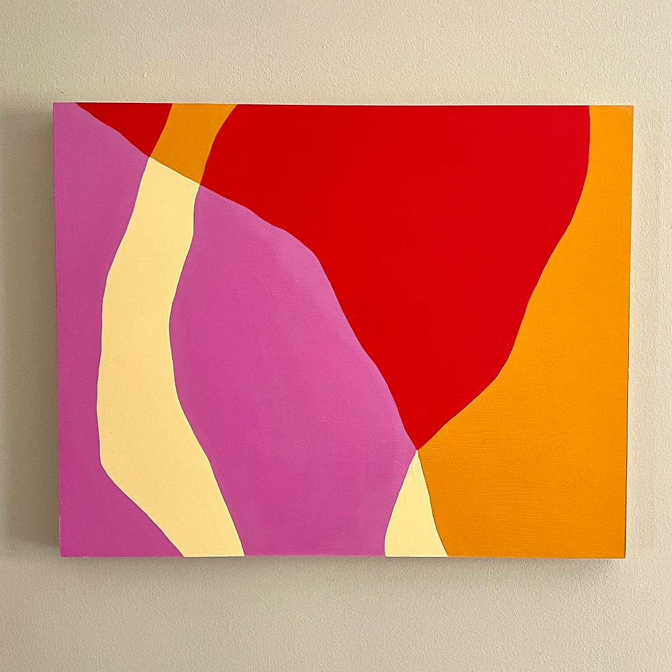 Thumbnail: Botanical #1, Original Abstract 11x14