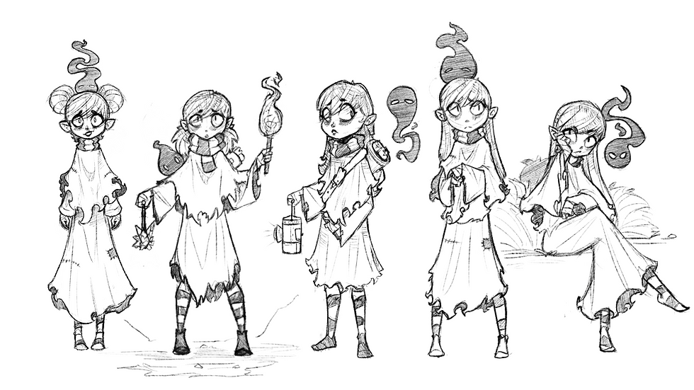 The faces of Gwendolyn