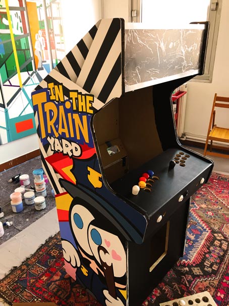 borne arcade home made